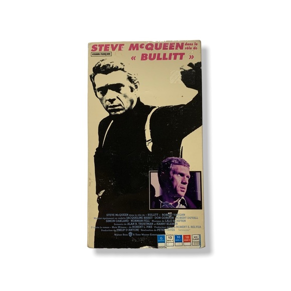 π2/$20πVINTAGE - Bullitt - VHS - French Version - Picture 7 of 11
